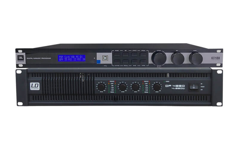 Cách phối ghép cục đẩy công suất với amply và vang số hiệu quả